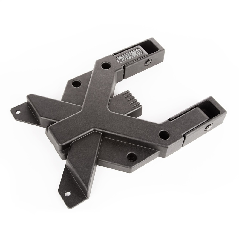 Jeep Wrangler Spare Tire Carrier Hinge - Rugged Ridge - Spartacus HD - Black Textured Powder Coat - `97-`06